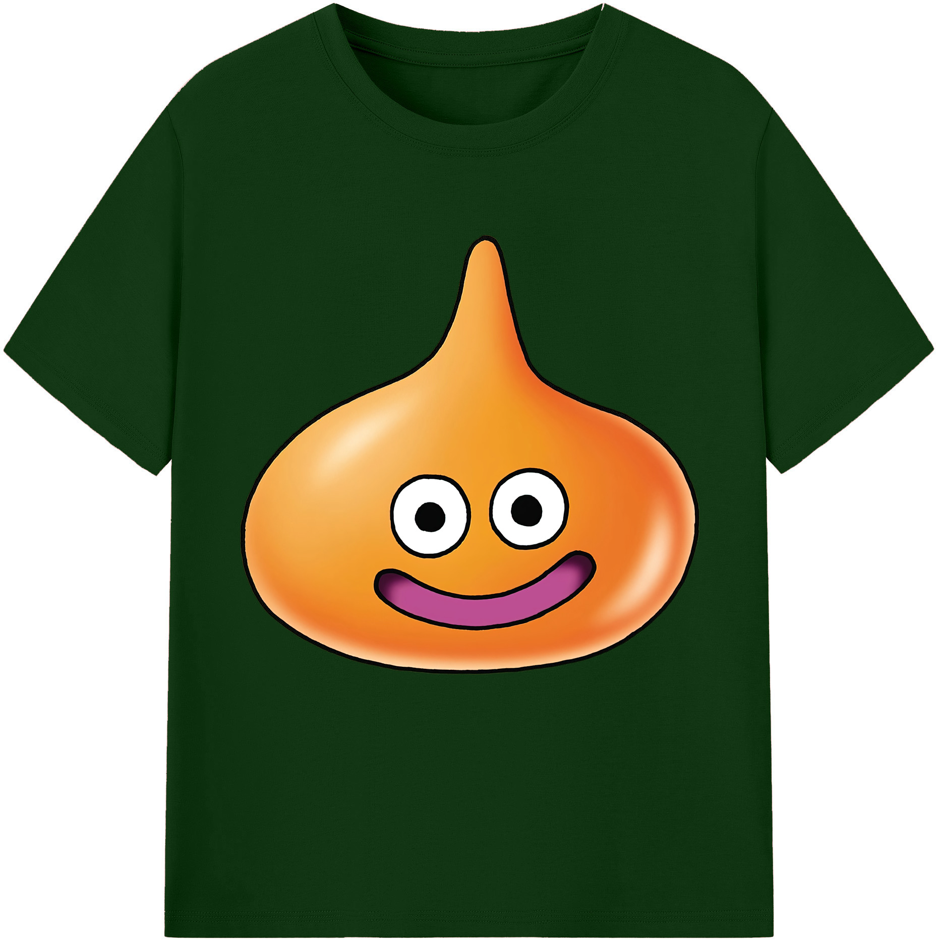 （画像用） ドラゴンクエスト Doragon Kuesuto Dragon Quest 綿100％半袖Tシャツ（フロントプリント）